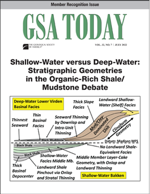GSA Today cover, July 2022