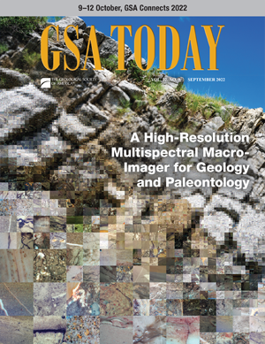 GSA Today cover, September 2022