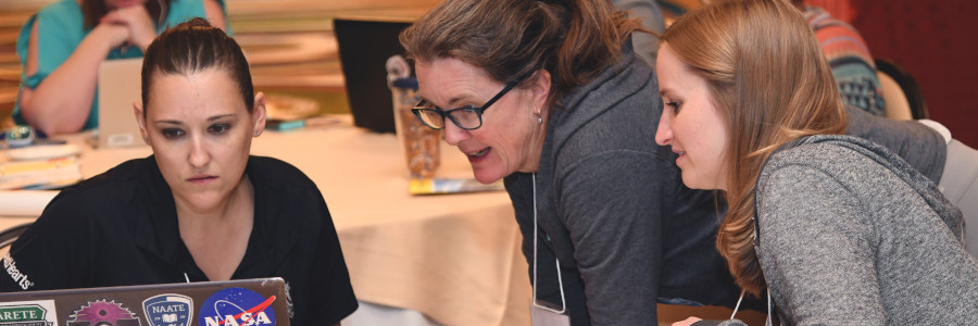 Teachers collaborate at the 2019 GSA Annual Meeting in Phoenix.