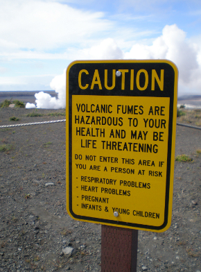 Kilauea Warning
