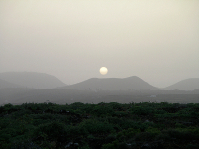 Canary Islands Dust Storm