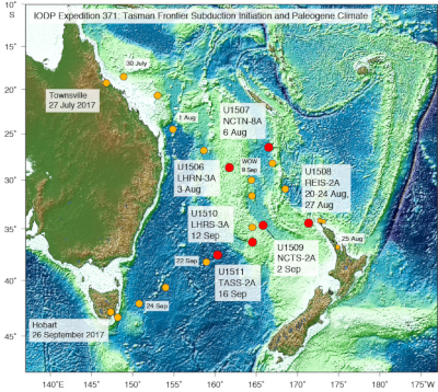 IODP map