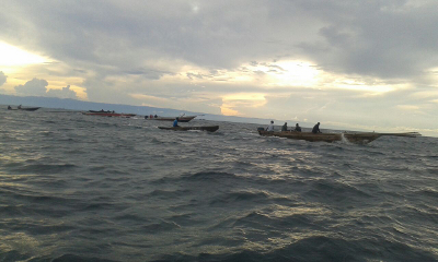 Nighttime fishermen, Kigoma, Tanzania