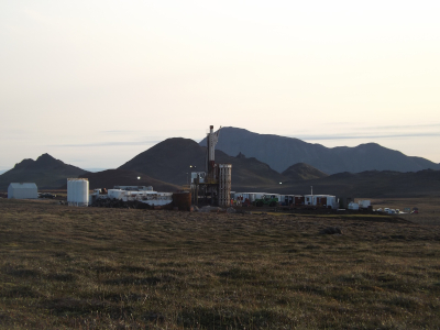 IDDP drilling site