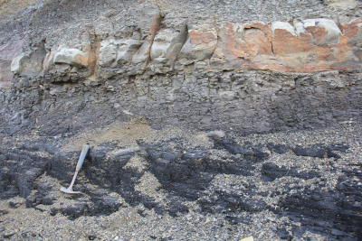 Frazier Beach with Rock Hammer