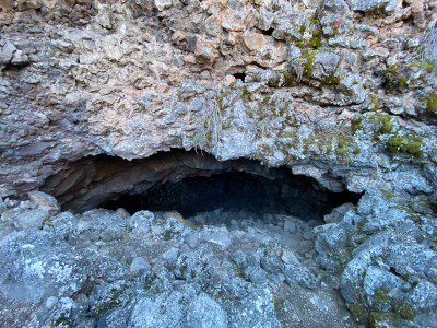 Entrance of Heppe Ice Cave
