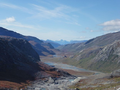 Greenland glacial river