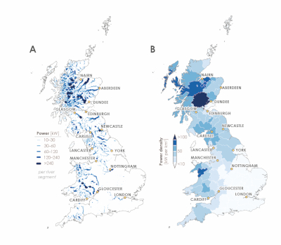 Historical Power Density UK