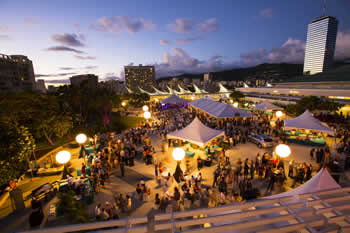 Roof Top Party at Convention Center