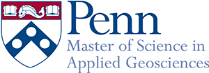 Penn: Master of Science in Applied Geosciences