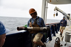 Crew on boat.