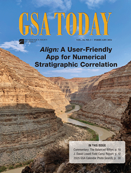 GSA Today cover image