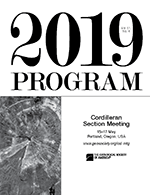 2019 Cordilleran Section Meeting Program Cover