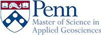 PENN Master of Science in Applied Geosciences.